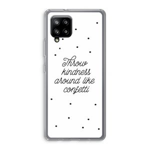 Confetti: Samsung Galaxy A42 5G Transparant Hoesje
