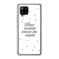 Confetti: Samsung Galaxy A42 5G Transparant Hoesje