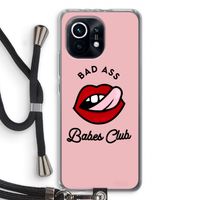 Badass Babes Club: Xiaomi Mi 11 Transparant Hoesje met koord