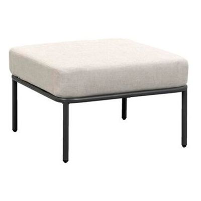 Voetenbank Paris - beige - 29x65x65 cm