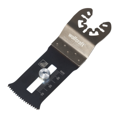 Wolfcraft Insteekzaagblad | Met diepteaanslag "PRO" | HCS | Universele centreerhals | 1 stuk - 3836000
