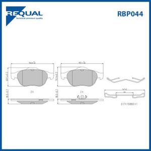 Requal Remblokset RBP044