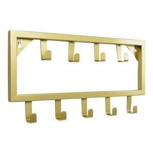 LOFT42 Bono Small Kapstok - Goud - Metaal - 9 haken - 50x26x4