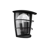 EGLO ALORIA Wandlamp buiten - E27 - 18 cm - Zwart