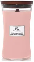 WoodWick large candle pressed blooms & patchouli
