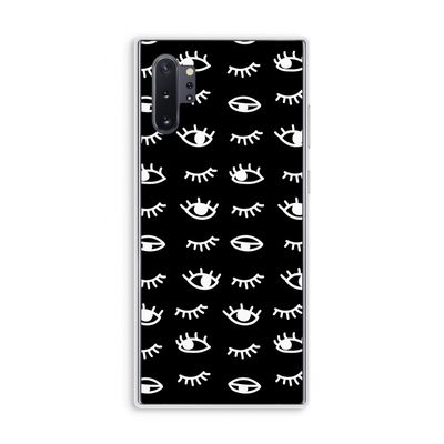 Eye pattern #3: Samsung Galaxy Note 10 Plus Transparant Hoesje