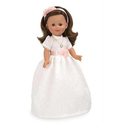 Bruine Communiepop Arias 42 cm