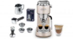 DeLonghi EC885.BG Dedica Arte Handmatige Espressomachine - Beige