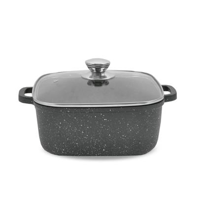 Maestro MR-2828 Pan met deksel 28 cm 8 l Zwart