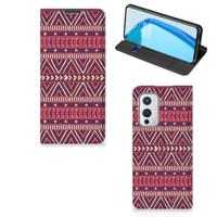 OnePlus 9 | Hoesje met Magneet | Aztec Paars