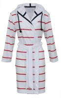 Carl Ross Carl Ross dames badjas 560310 white/deep red 44/46