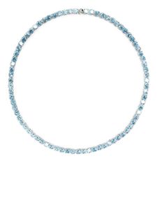 Swarovski collier Matrix Tennis à ornements en cristal - Bleu