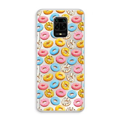 Pink donuts: Xiaomi Redmi Note 10 Lite Transparant Hoesje