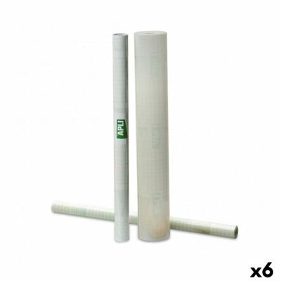Zelfklevende boekomslag Apli Transparant 0,5 x 20 m (6 Stuks)
