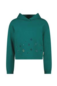 B.Nosy Meisjes sweater - Stella - Storm groen