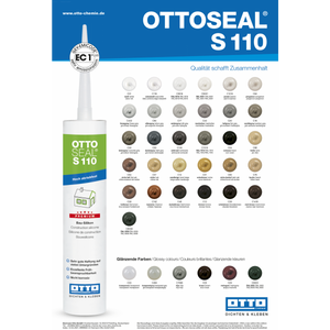 OTTO Ottoseal S110 Kleurenkaart