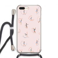 Dancing #3: iPhone 8 Plus Transparant Hoesje met koord