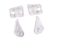 Traxxas - Lenses, headlight (2), tail light (2) (fits #9710 body) (TRX-9719)