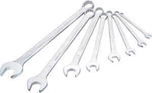 HAZET Ring-steeksleutel - extra lang - slanke uitvoering 600LG/8 - Buitentwaalfkant tractieprofiel - 8-delig - 10 - 32