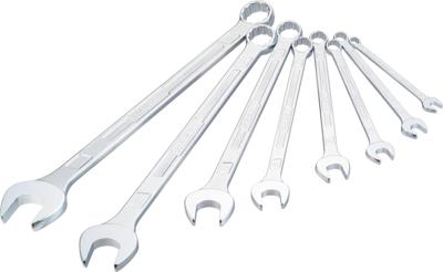 HAZET Ring-steeksleutel - extra lang - slanke uitvoering 600LG/8 - Buitentwaalfkant tractieprofiel - 8-delig - 10 - 32