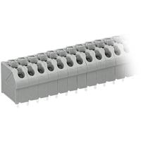 WAGO 250-510 Veerkrachtklemblok 1.00 mm² Aantal polen 10 Grijs 1 stuk(s)