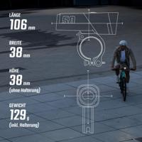 SIGMA SPORT "aura 50" koplamp sigma battery light aura