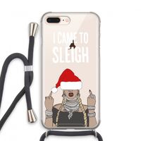 Came To Sleigh: iPhone 8 Plus Transparant Hoesje met koord