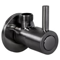 Differnz hoekstopkraan - 1/2 x 3/8 - gun metal Differnz hoekstopkraan - 1/2 x 3/8 - gun metal