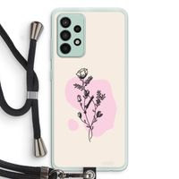 Roses are red: Samsung Galaxy A52s 5G Transparant Hoesje met koord