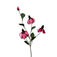 Kunstbloem rudbeckia spray 83cm roze