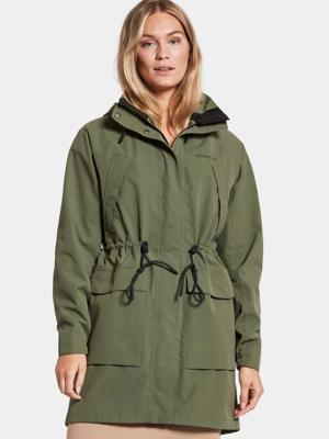 Didriksons Clara 2 Dames Parka Wild Forest Green 40