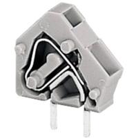 WAGO 236-401 Veerkrachtklemblok 2.50 mm² Aantal polen 1 Grijs 1 stuk(s)