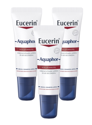 Eucerin Aquaphor SOS Lip Balm Multiverpakking