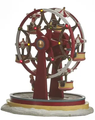 Luville General Fair ground ferris wheel red