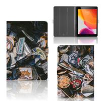 iPad 10.2 2019 | iPad 10.2 2020 | 10.2 2021 Tablet Hoesje met foto Badges
