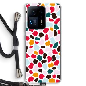 Colored Giraffe: Xiaomi Mi Mix 4 Transparant Hoesje met koord