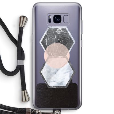 Creatieve toets: Samsung Galaxy S8 Plus Transparant Hoesje met koord