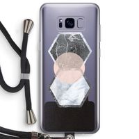 Creatieve toets: Samsung Galaxy S8 Plus Transparant Hoesje met koord