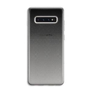 Musketon Halftone: Samsung Galaxy S10 4G Transparant Hoesje