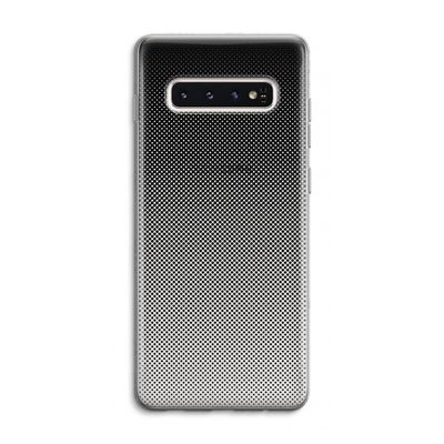 Musketon Halftone: Samsung Galaxy S10 4G Transparant Hoesje