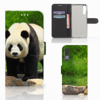 Huawei P20 Pro Telefoonhoesje met Pasjes Panda - thumbnail