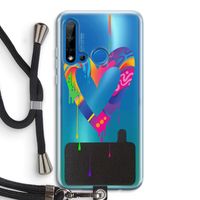 Melts My Heart: Huawei P20 Lite (2019) Transparant Hoesje met koord