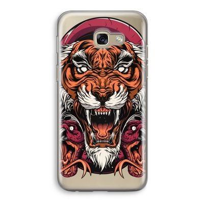 Tiger and Rattlesnakes: Samsung Galaxy A5 (2017) Transparant Hoesje