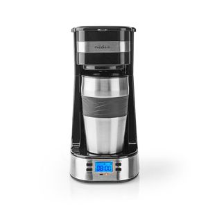 Nedis Koffiezetapparaat | 0.4 l | Zilver / Zwart | 1 stuks - KACM310FBK KACM310FBK