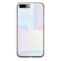 Square pastel: iPhone 8 Plus Transparant Hoesje Square pastel: iPhone 8 Plus Transparant Hoesje