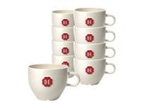 Kopje douwe egberts cappuccino 180ml wit