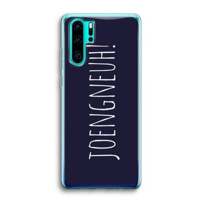 Joengneuh!: Huawei P30 Pro Transparant Hoesje