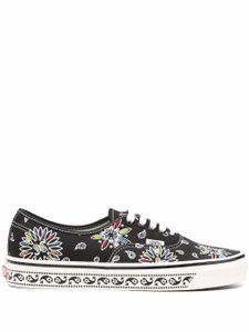 Vans baskets à motif cachemire - Noir