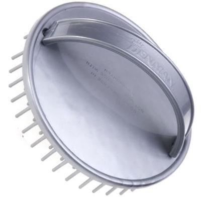 Denman Be-Bop Massage Brush Borstel Zilver 1St