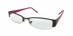 HIP Leesbril zwart/rood +1.0